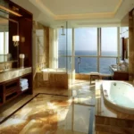 46 Juhu JVPD Scheme Juhu Bathroom With Bathtub Beside Glass Partition