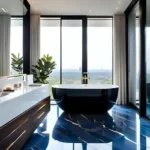 46 Juhu JVPD Scheme Juhu Bathroom With Freestanding Tub And Vanity