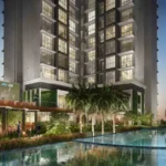 Adani The Views Ghatkopar East Podium Pool With Walking Path