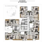 Adani The Views Ghatkopar East Sunrise 21st Floor Plan Layout