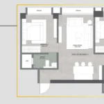 Axiom Rudra Goregaon West 3 BHK Type 2 Floor Plan