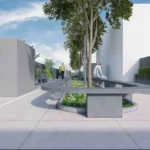 Axiom Rudra Goregaon West Circular Bench Around Trees