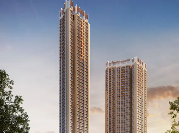 Chandak GreenAiry Borivali East Twin Towers With Balconies Building Exterior