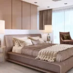 Edmont Kandivali West 2 BHK Bedroom With Bed And Side Lamps