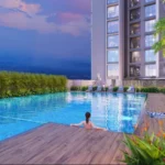 Edmont Kandivali West Swimming Pool With Deck And Building