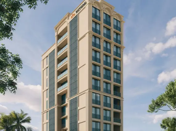Ekta Victoria Bandra West Apartment Building With Balconies