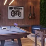 Ekta Victoria Bandra West Indoor Games Room With Pool Table And Foosball