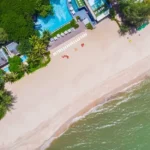 Embassy Serenity Alibaug Aerial Beach With Swimming Pool