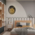 Evershine Bliss Khar West 3 BHK Bedroom With Single Bed And Side Tables
