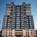 Evershine Bliss Khar West Apartment Building With Vertical Windows