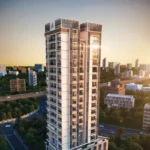 Gala Paramount Matunga Highrise Apartment Building With Balconies