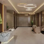 Gala Paramount Matunga Lobby With Reception Desk And Seating