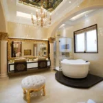 Isprava Ocaso Vaddo Alibaug 4 BHK Bathroom With Bathtub On Raised Platform