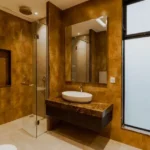 Kalpataru Elitus Mulund 3 BHK Bathroom With Wash Basin And Glass Shower