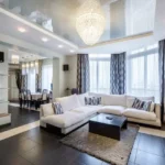 Kalpataru Elitus Mulund 3.5 BHK Living Room With Sofa And Center Table