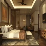 Kalpataru Verbina Poonam Nagar JVLR Mumbai 3.5 BHK Bedroom With Double Bed And Bench