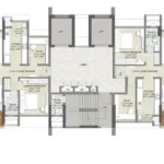 Kalpataru Verbina Poonam Nagar JVLR Mumbai 3.5 BHK Typical Floor Plan Layout