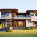 Kensington Hillside Sanctuary Ziradpada Alibaug Luxury Rectangular Pool With Stepping Stones And Lawn