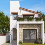 Mulberry Hills Karjat Villa Exterior With Stone Clad Wall