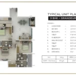 Purva Clermont Chembur 2 BHK Floor Plan Type 1