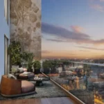 Purva Estrella Andheri West Balcony With Seating And Glass Railing