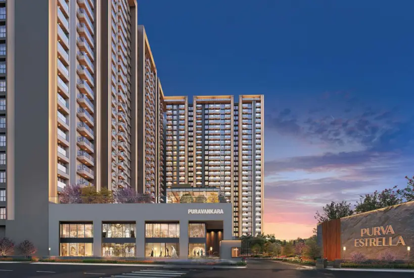 Purva Estrella Andheri West Highrise Buildings With Entry Gate