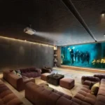 Purva Estrella Andheri West Salon Area With Chairs And Wall Mirrors