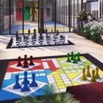 Romell Asrava Andheri West Floor Board Games Area With Seating