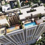 Romell Asrava Andheri West Rooftop Area With Pool And Play Court