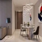 Romell Asrava Andheri West Dining Area With Round Table And Chairs