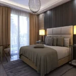Runwal Forevergreen Kanjurmarg 3 BHK Bedroom With Double Bed And Bedside Lamps