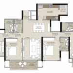 Runwal Forevergreen Kanjurmarg 3 BHK Floorplan
