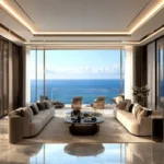 Runwal Malabar Malabar Hill 3 BHK Living Room With Refined Formal Seating