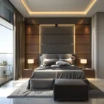 Runwal Pinnacle Mulund 3 BHK Bedroom With Double Bed And Window