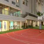 Runwal Pinnacle Mulund Basketball Court Between Buildings