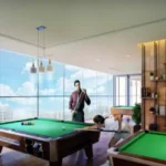 Runwal Pinnacle Mulund Pool Tables Near Windows Billiards Room