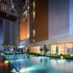 Runwal Pinnacle Mulund Swimming Pool Between Residential Towers