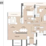 Sunteck Altavia Goregaon West 4 BHK Apartment Floor Plan