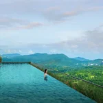 Sunteck Altavia Goregaon West Infinity Pool With Hill View