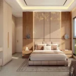 Vaswani Seascape Juhu Tara Road 4 BHK Bedroom With Double Bed And Full Height Wardrobe