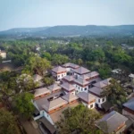 Villa Siolim Bardez North Goa Aerial View Of Roof Tops