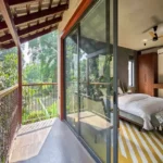 Villa Siolim Bardez North Goa Balcony With Railing And Trees