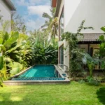 Villa Siolim Bardez North Goa Rectangular Pool With Grass Lawn