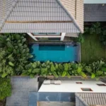 Villa Siolim Bardez North Goa Pool With Plant Border