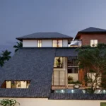 4 BHK Villa Siolim Bardez North Goa Living Room With Sofa Set Around Coffee Table