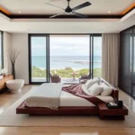 Embassy Serenity Beachfront Condos Alibaug Bedroom Sea View