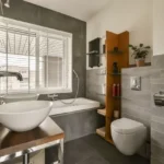 2 BHK Awestrum Life DN Nagar Andheri West Modern Compact Bathroom Interior