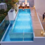 3 BHK Shree Pranam Model Town Andheri West Rooftop Infinity Pool Area