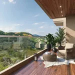 4 BHK Rockside Hiranandani Gardens Powai Deck Balcony View