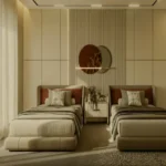 4 BHK Rockside Hiranandani Gardens Powai Twin Bedroom Layout